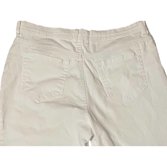 Style & Co Women's Plus Size High Rise Cropped Jeans White Size 16 - Picture 5 of 5